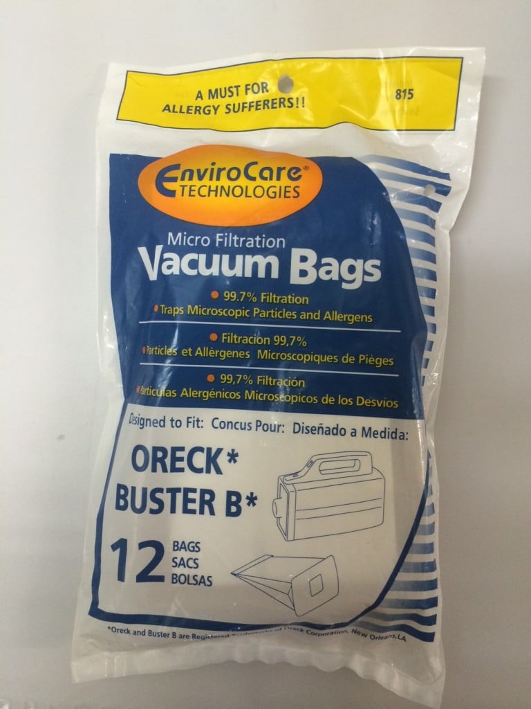 Oreck Buster B Canister Vacuum Bags